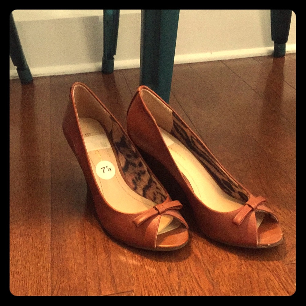 Open Toe Heel Wedges