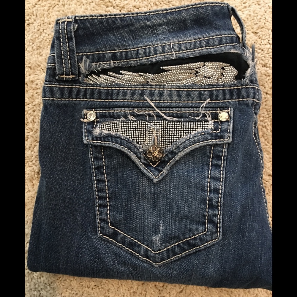 Miss me boot cut jeans size 31