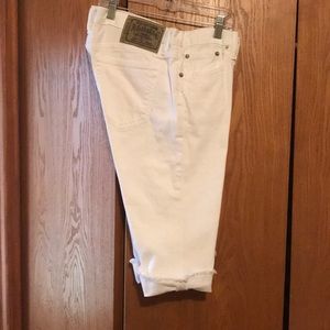 Ralph Lauren white knee length pants