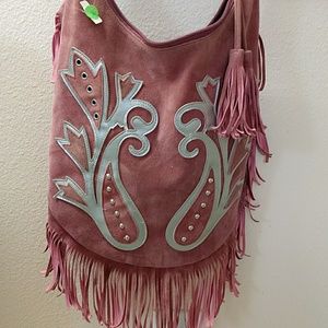 Fringe purse