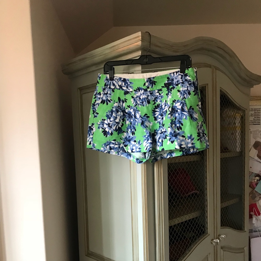 J Crew Floral Shorts