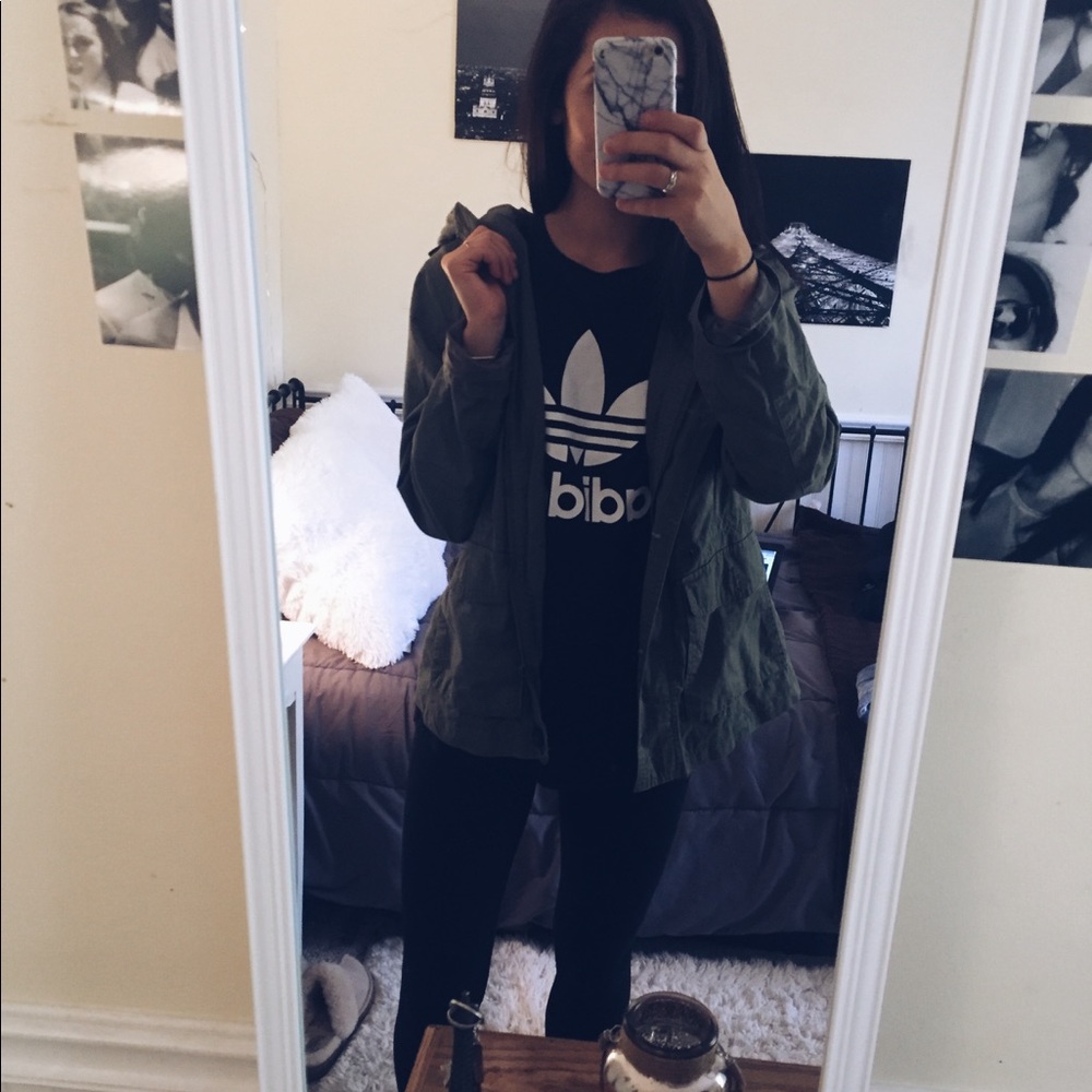 Green Army Jacket - image 2