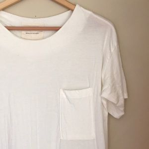 Ivory Pocket Tee