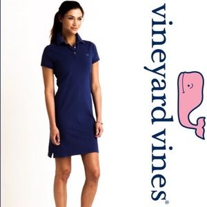 Vineyard Vines navy polo dress