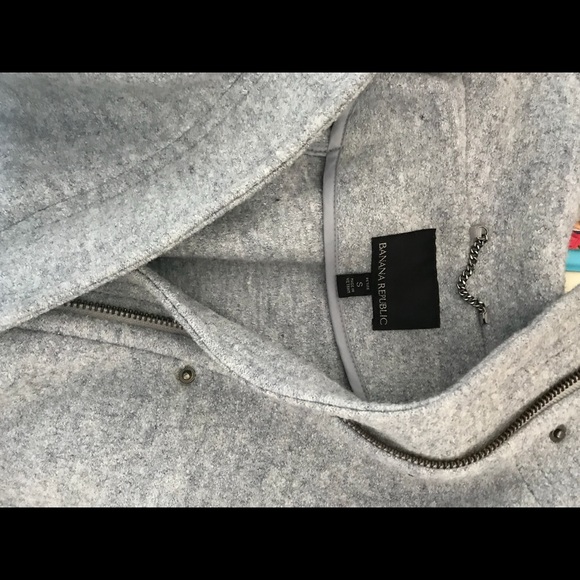 Gray Wool Coat - Picture 3 of 4