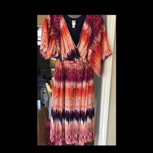 Gorgeous Flowing V Neck Dress