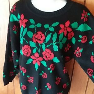 Awesome Rose Vintage Sweater