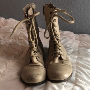 Steven Madden Combat Boots!