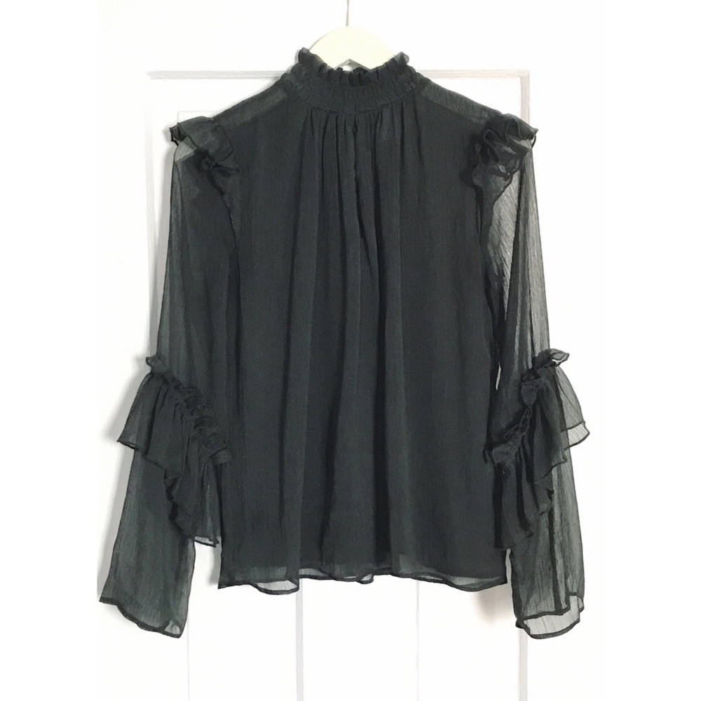 H&M Ruffled Blouse