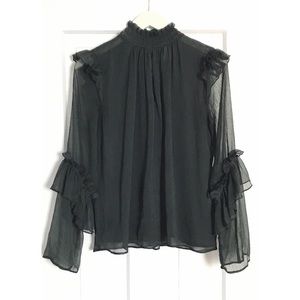 H&M Ruffled Blouse