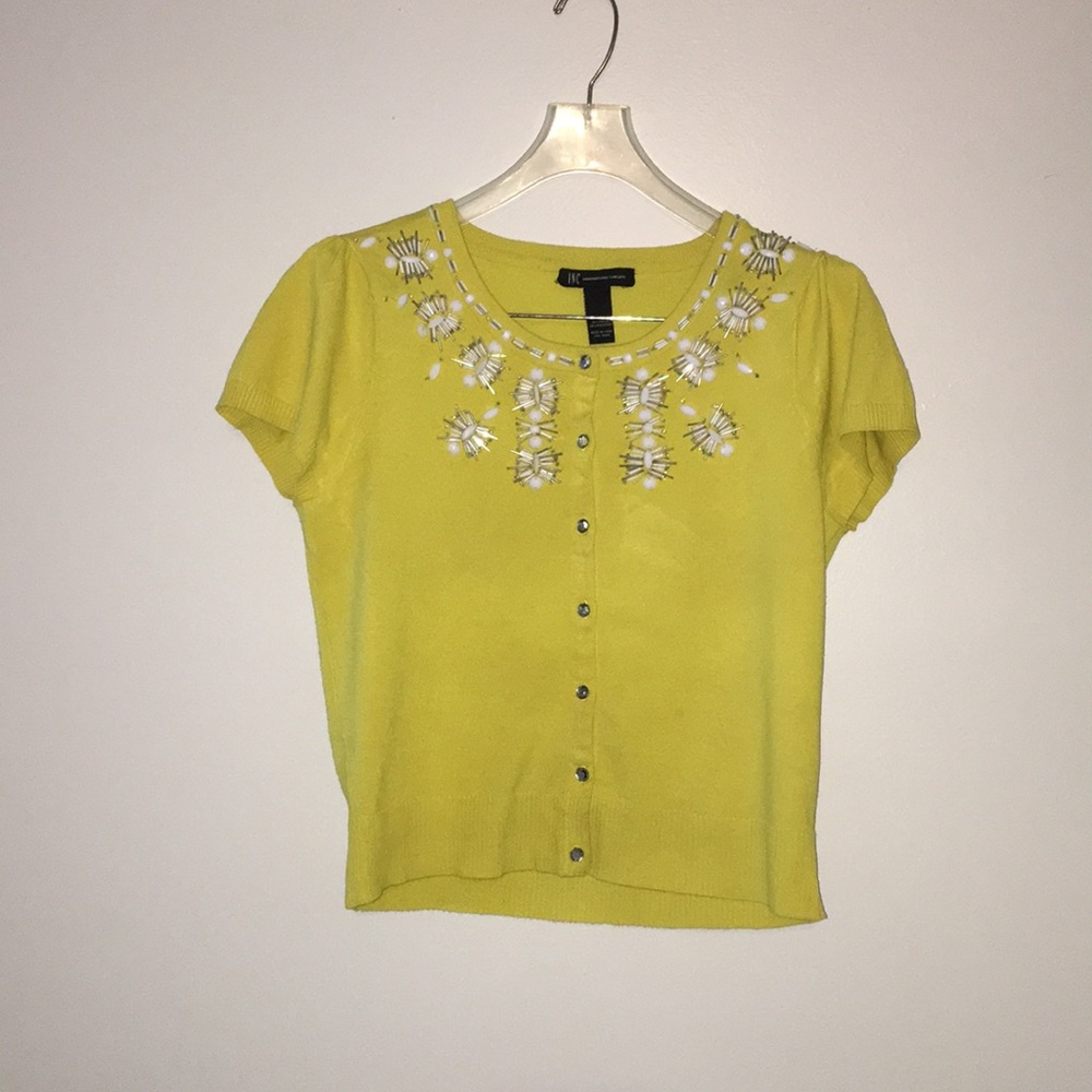 Women’s Short sleeve cardigan and matching skirt