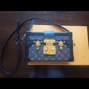 Louis Vuitton The Petite Malle Monogram Trunk Bag
