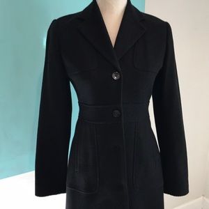 Black Banana Republic Coat Sz XS