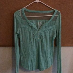 Long sleeve thin shirt