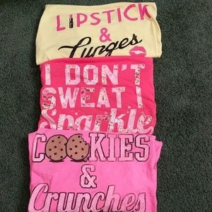 Set of 3 workout tanks