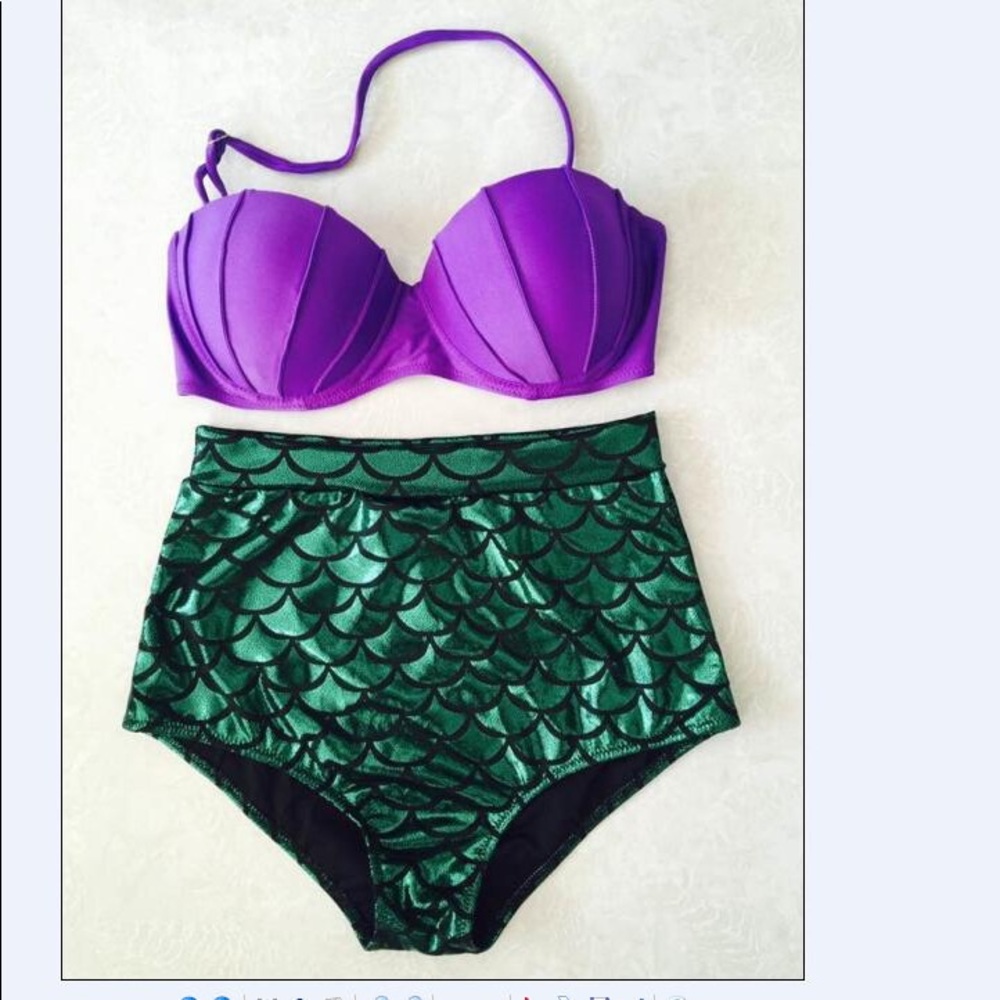 Mermaid High Waisted Bikini