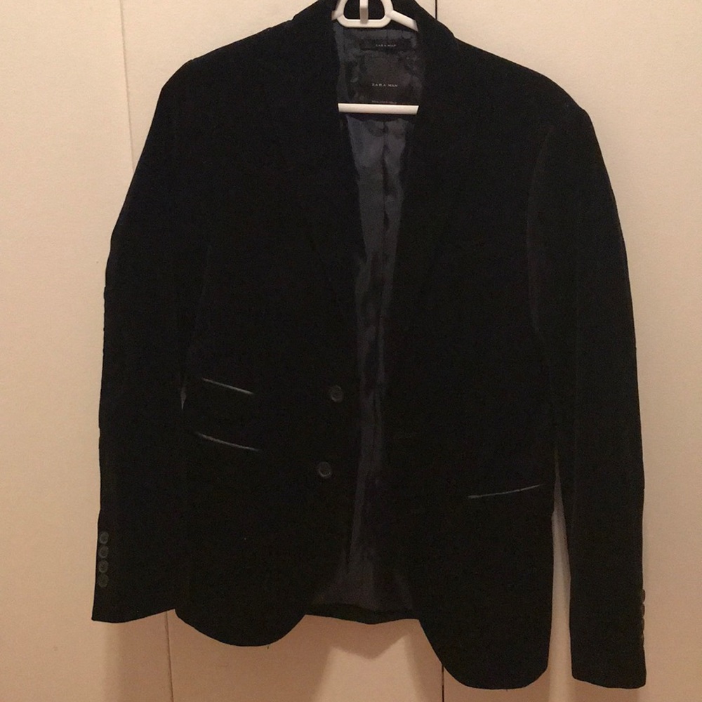 Black suede Blazer.