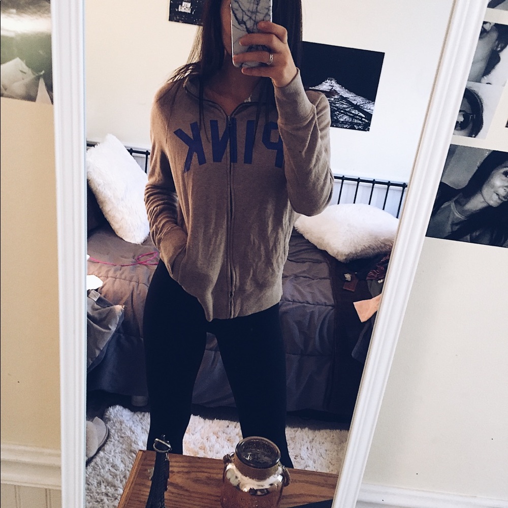 victoria's secret pink hoodie