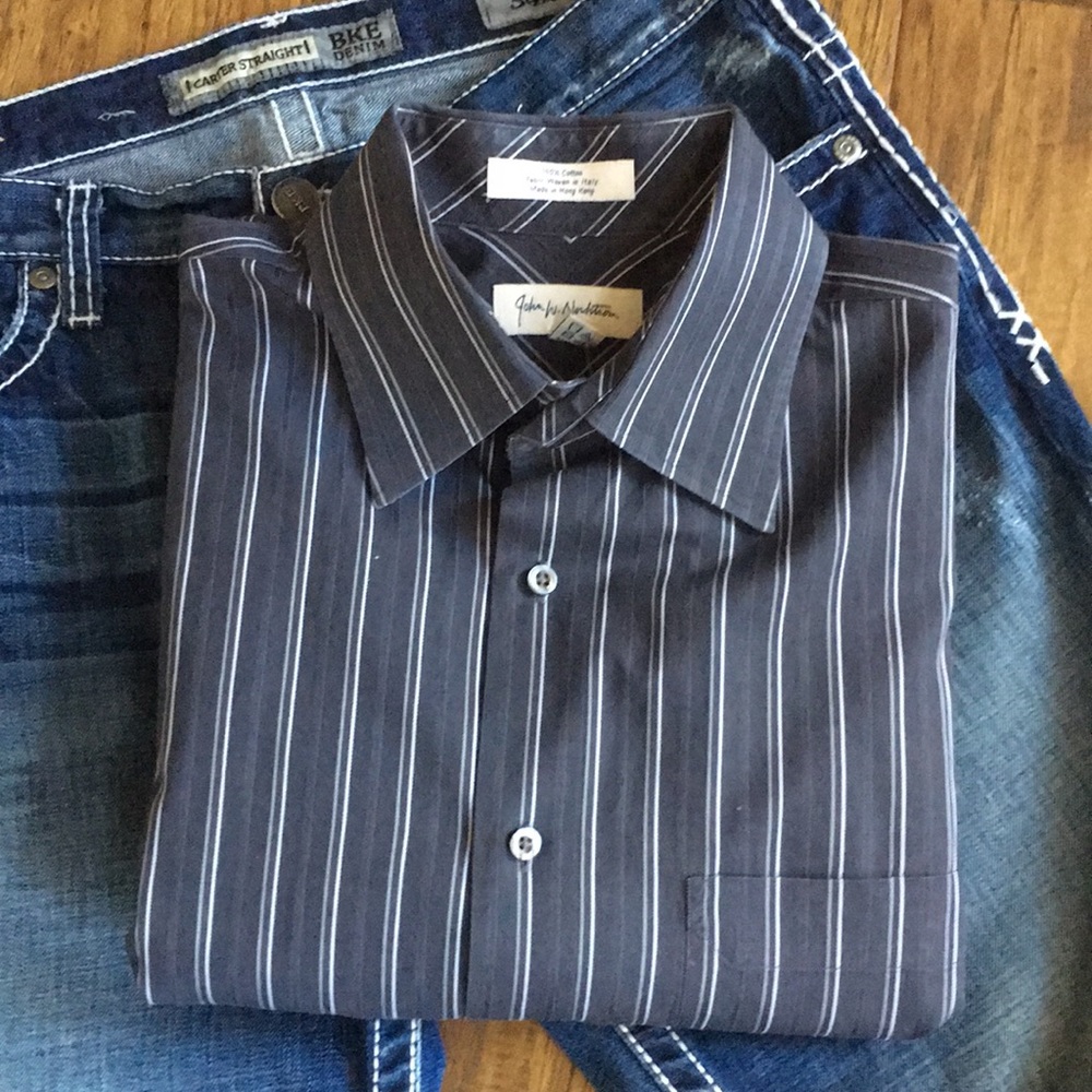 SOLD MENS John W. Nordstom shirt. Large
