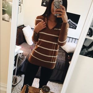 striped sweater