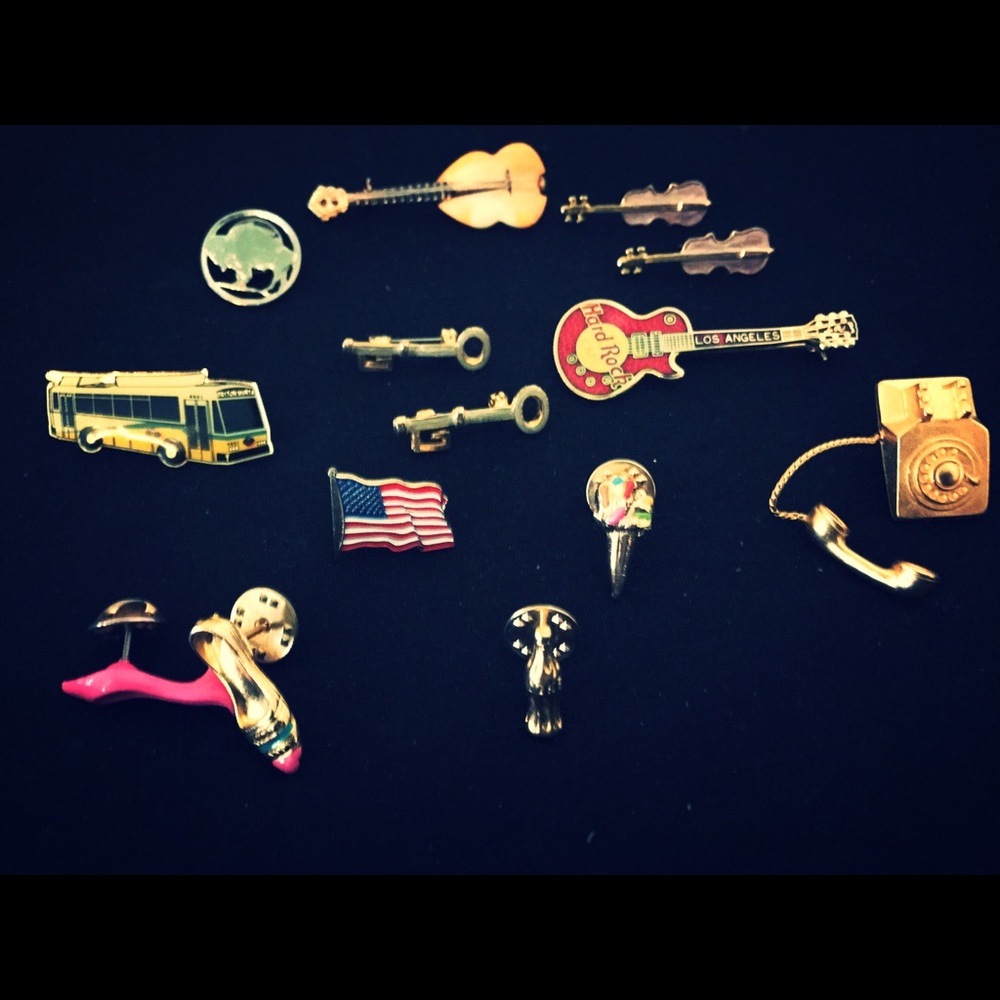 Collection of miniature pins **Full set of 14**