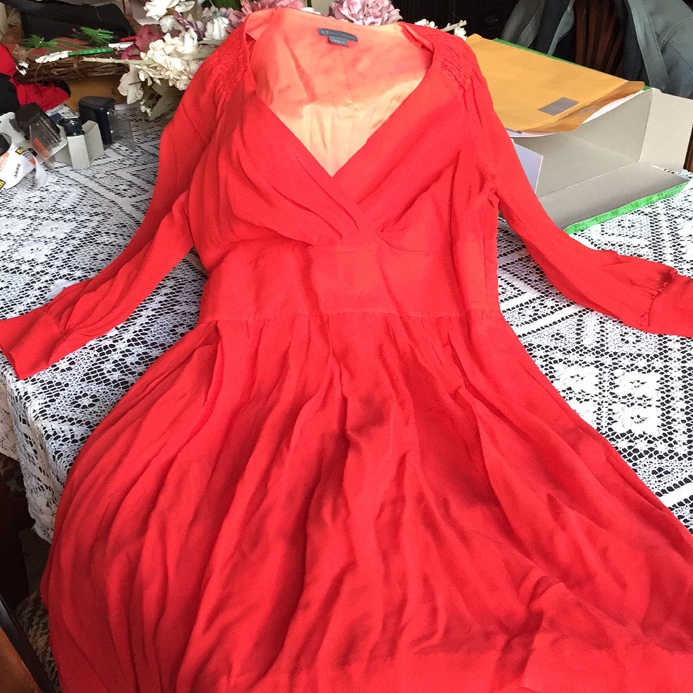 Armani Exchange Coral dress