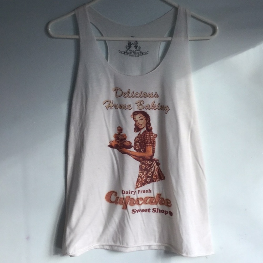 Bear Dance Cupcake Bakery Tank