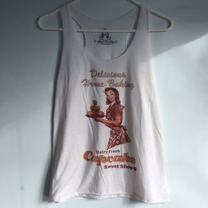 Bear Dance Cupcake Bakery Tank