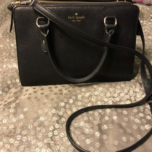 Like New - Black Leather Kate Spade Bag