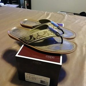 Coach sandals