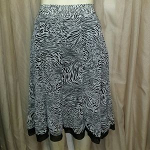 Ingredients Zebra print Skirt