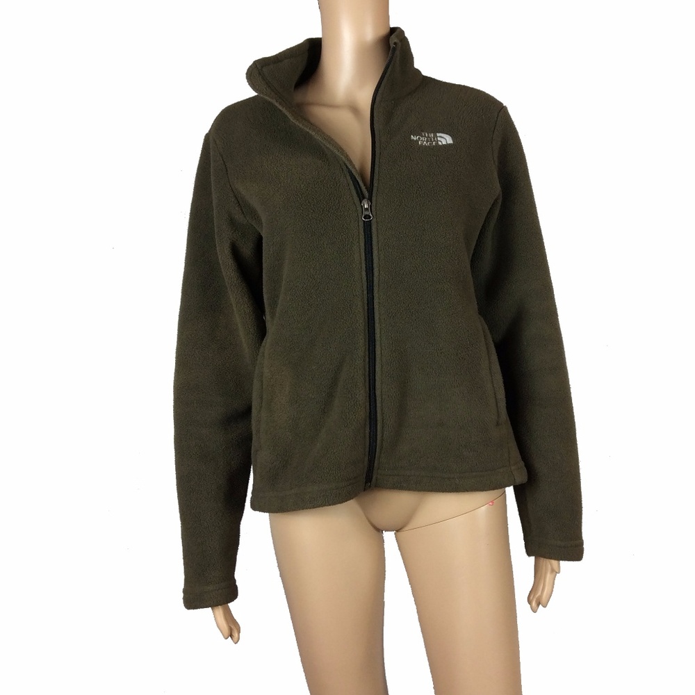 North Face Polartec plush zip up