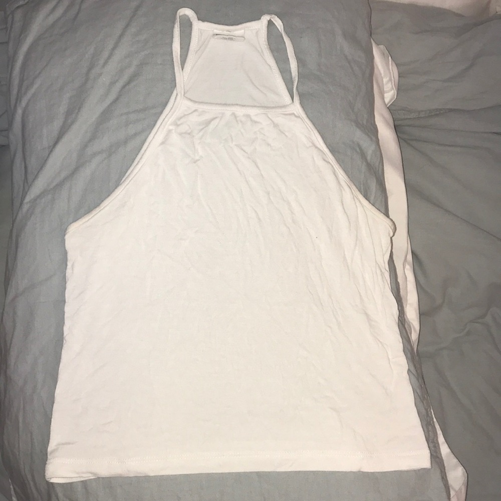 White tank top
