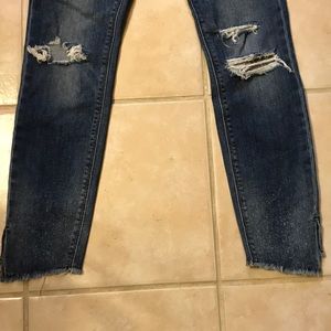 Express distressed jeans