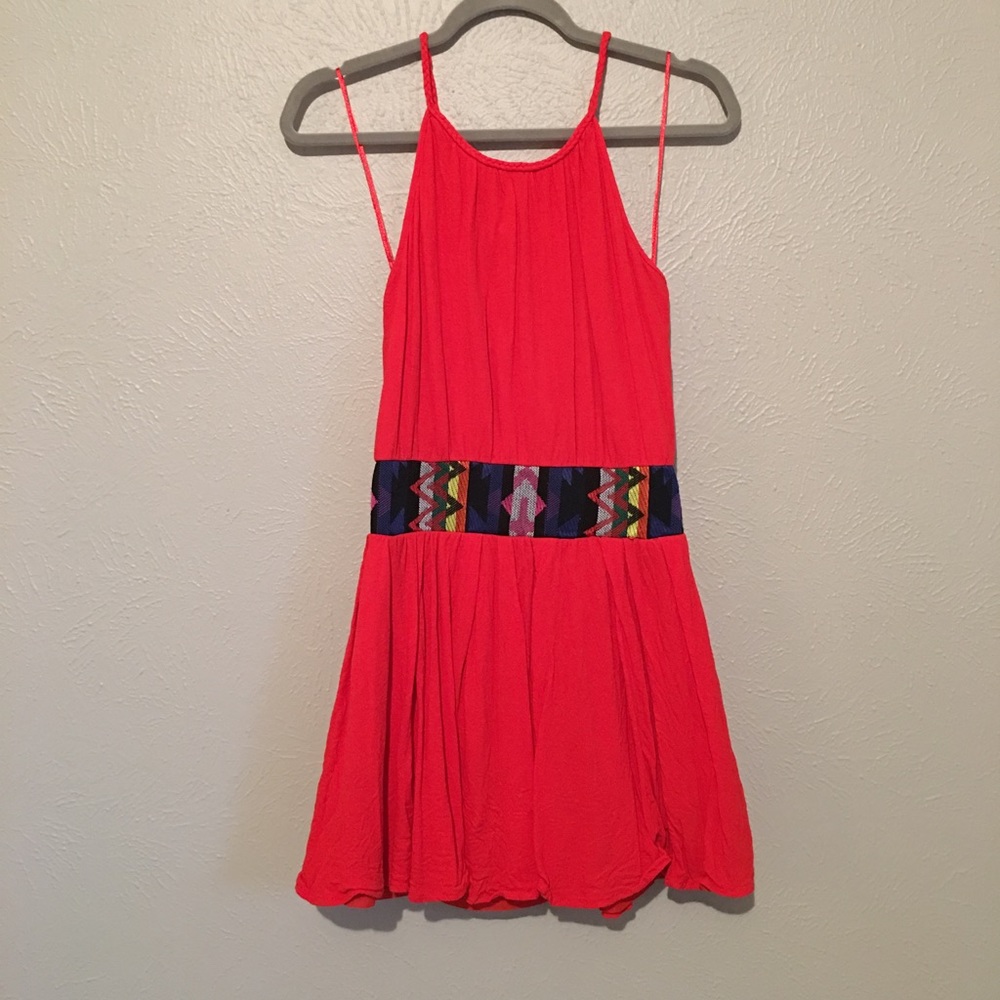 Red dress
