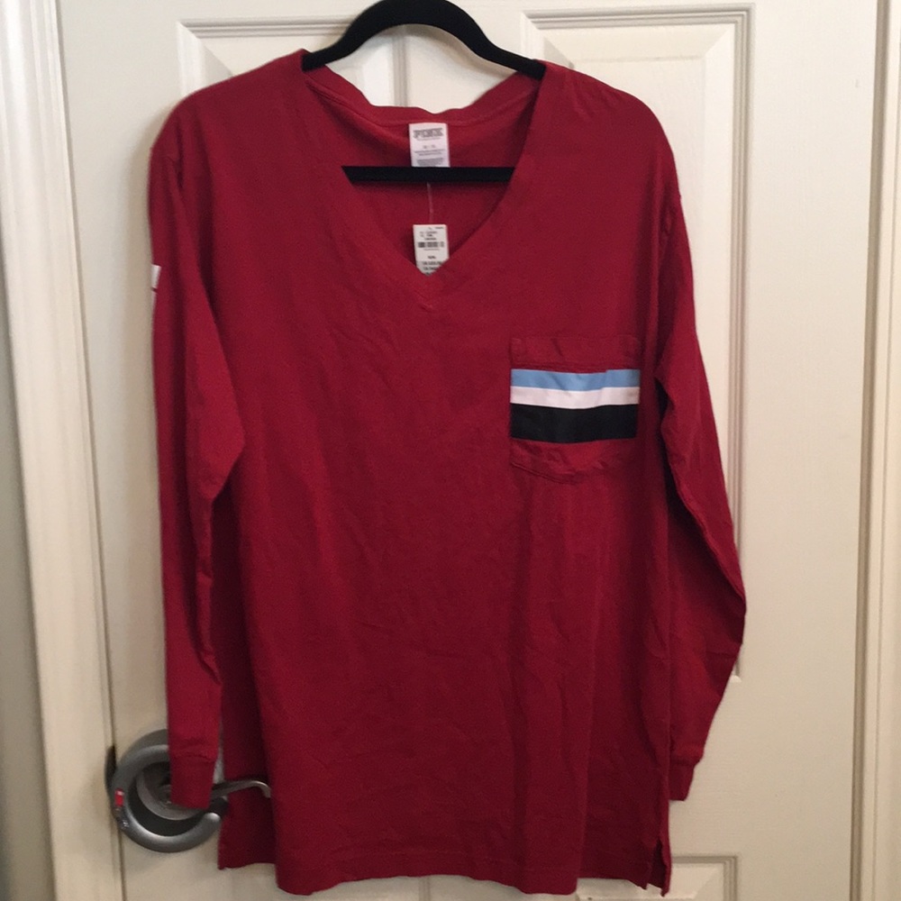 Pink victoria secret long sleeves