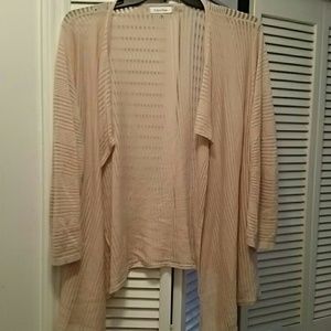 Calvin Klein Sheer Cardigan