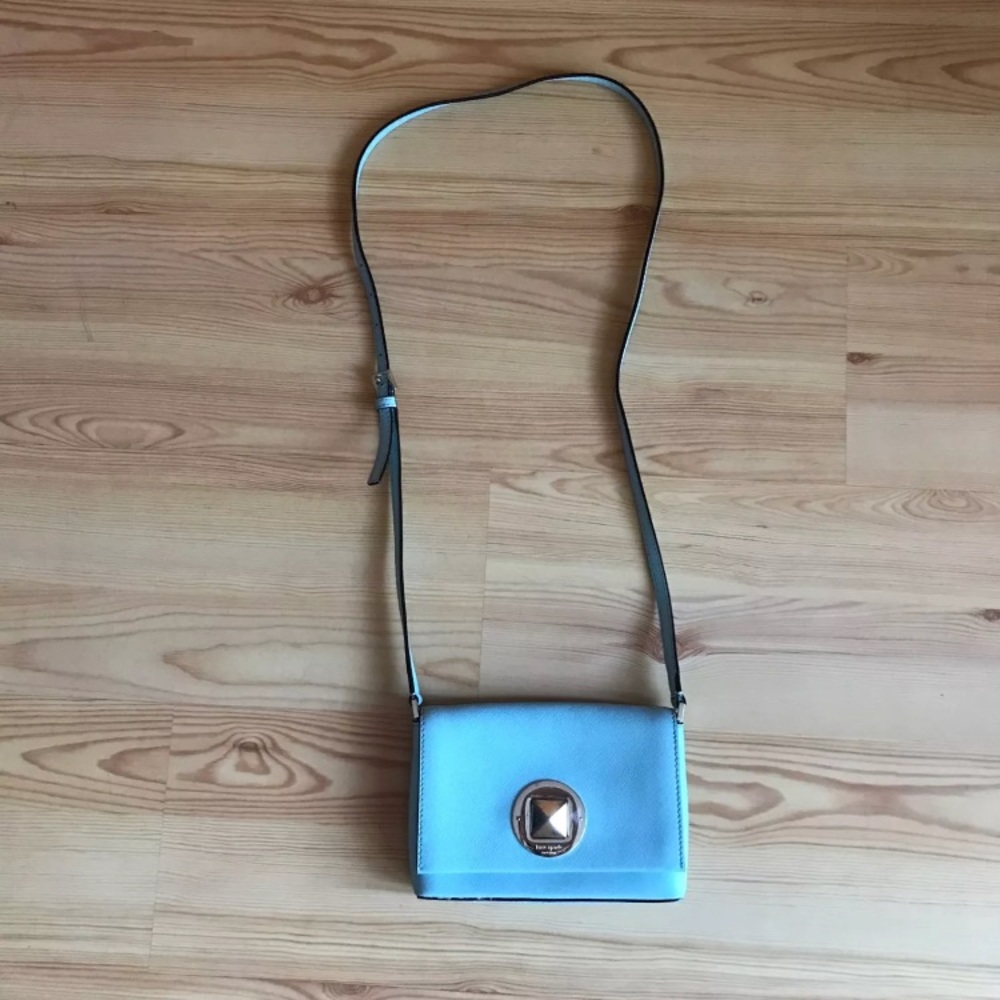 kate spade robin egg blue purse