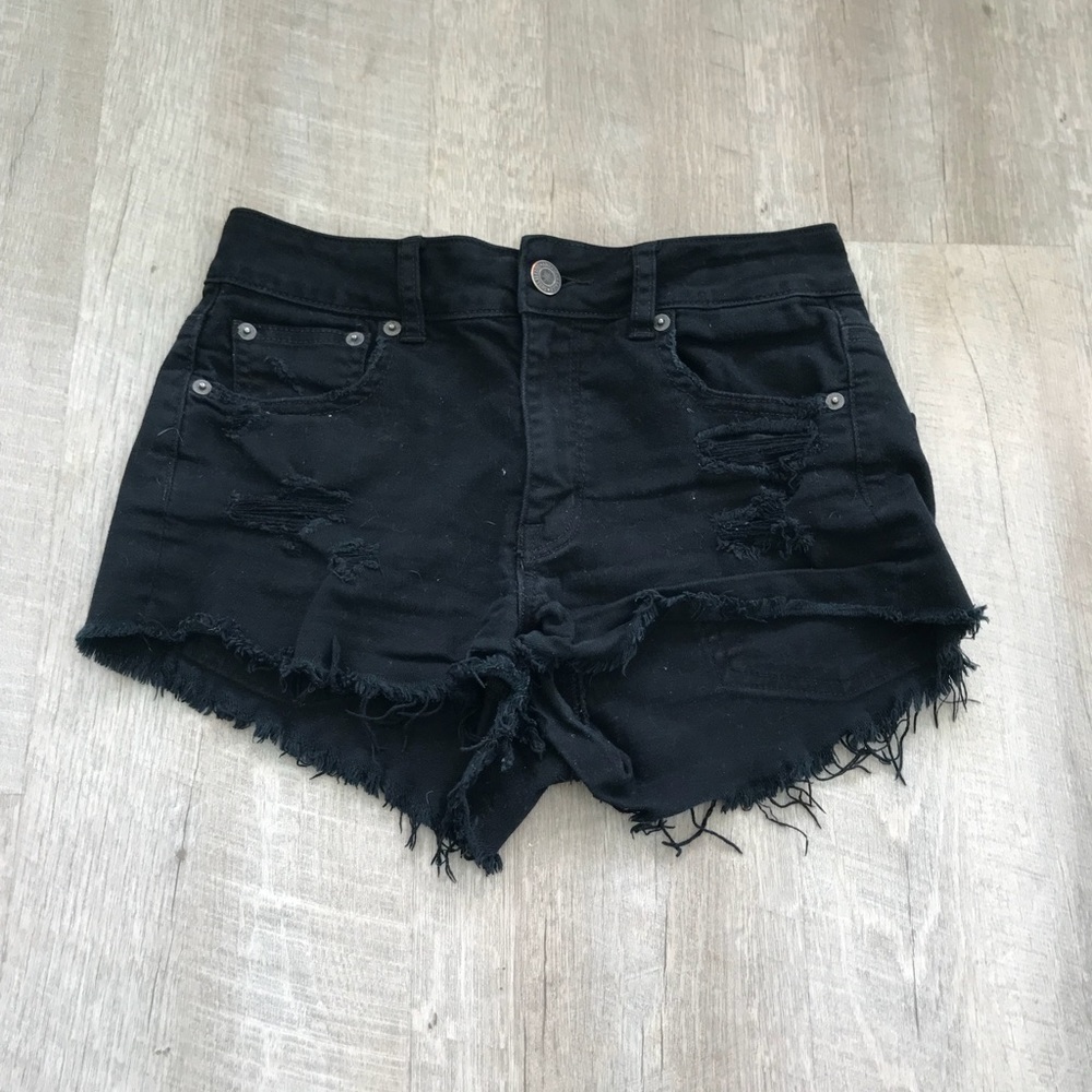 Black shorts