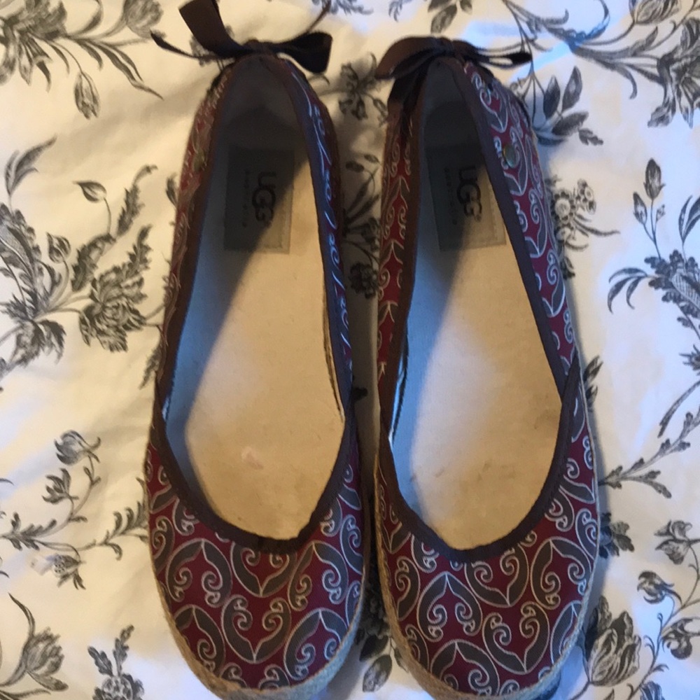 Ugh flats.  Size 8