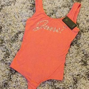 Bling Logo Tank Bodysuit