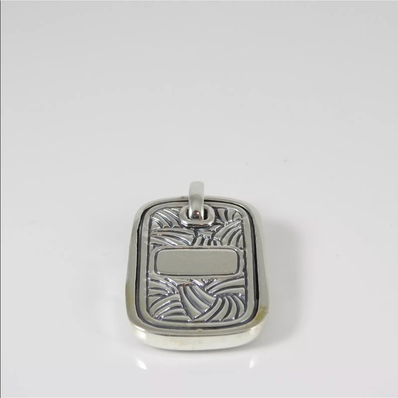 David Yurman dog tag necklace charm - Picture 7 of 8