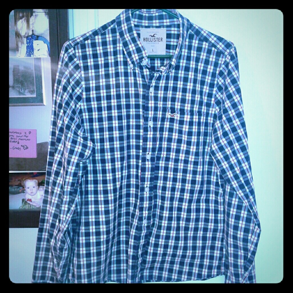 Hollister Plaid Shirt