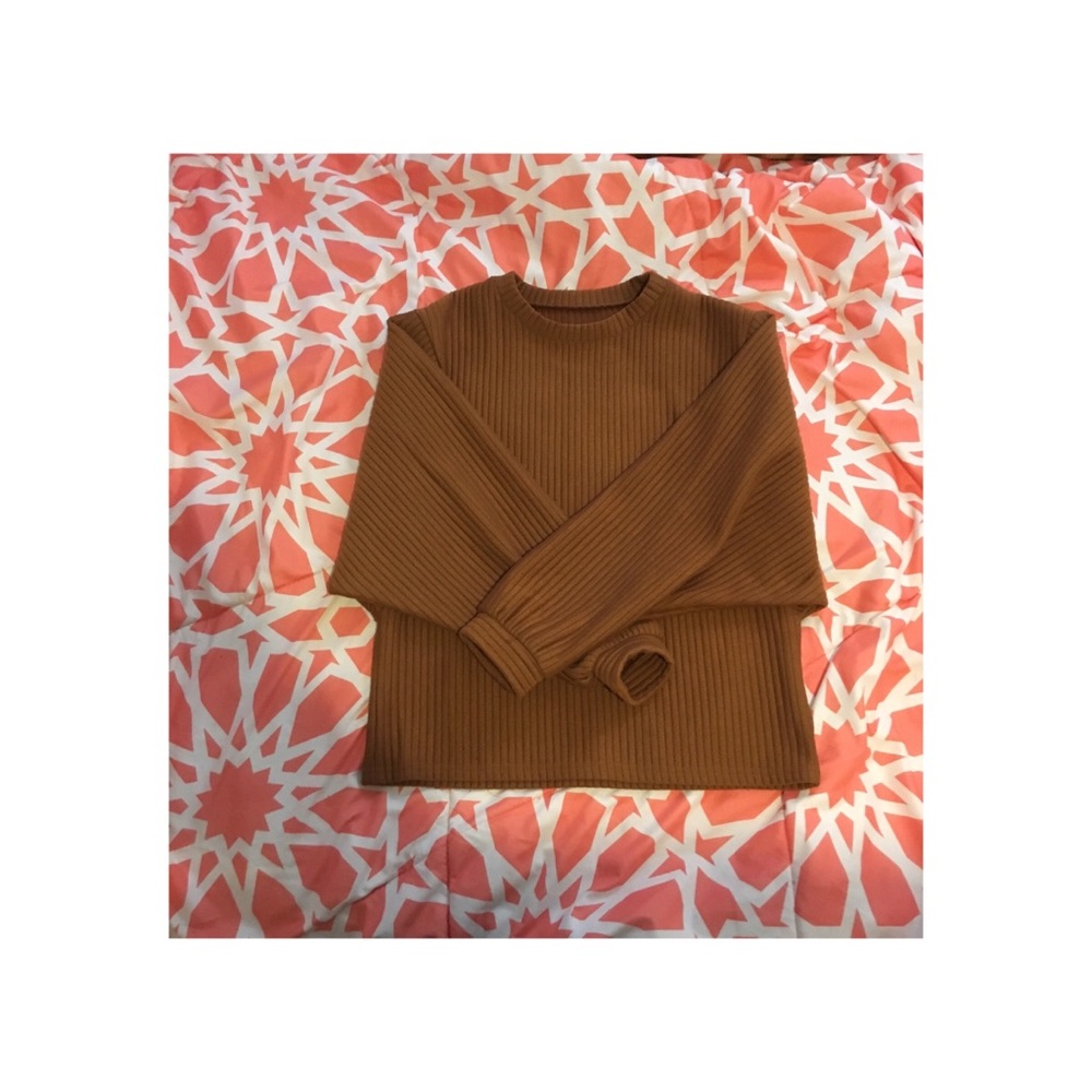 OverSized Tan Sweater
