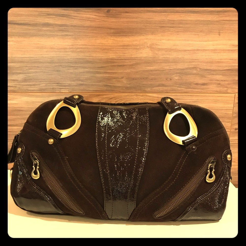 Via spiga Brown Suede Bag