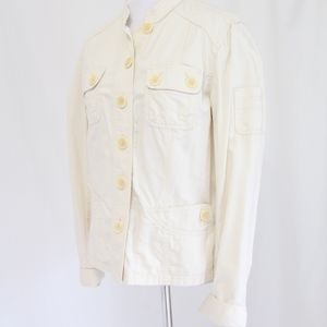 Great Spring Off White Cotton Jacket EUC
