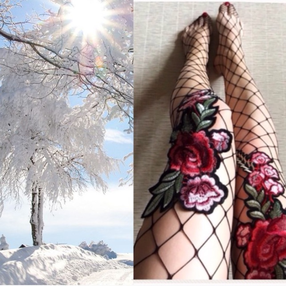 1 Left ✅5🌟RATED❌FISHNET TIGHTS - adorable - Picture 4 of 8