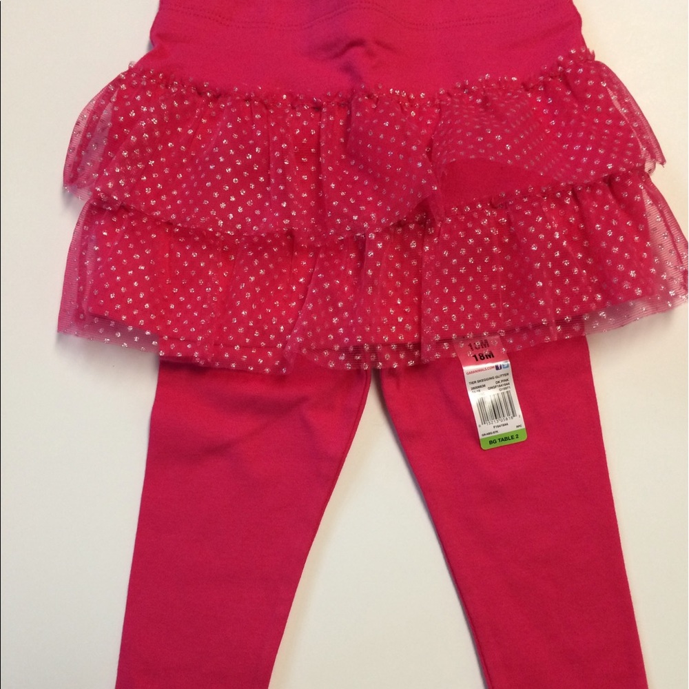 Baby girl leggings pink pants  18 mth NWT tutu