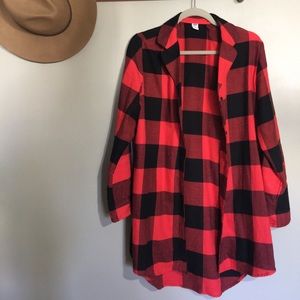 red flannel.
