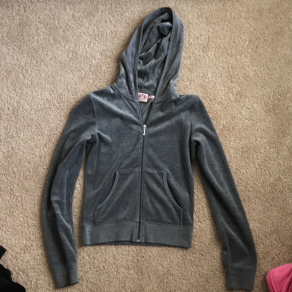 Gray colored juicy couture jacket